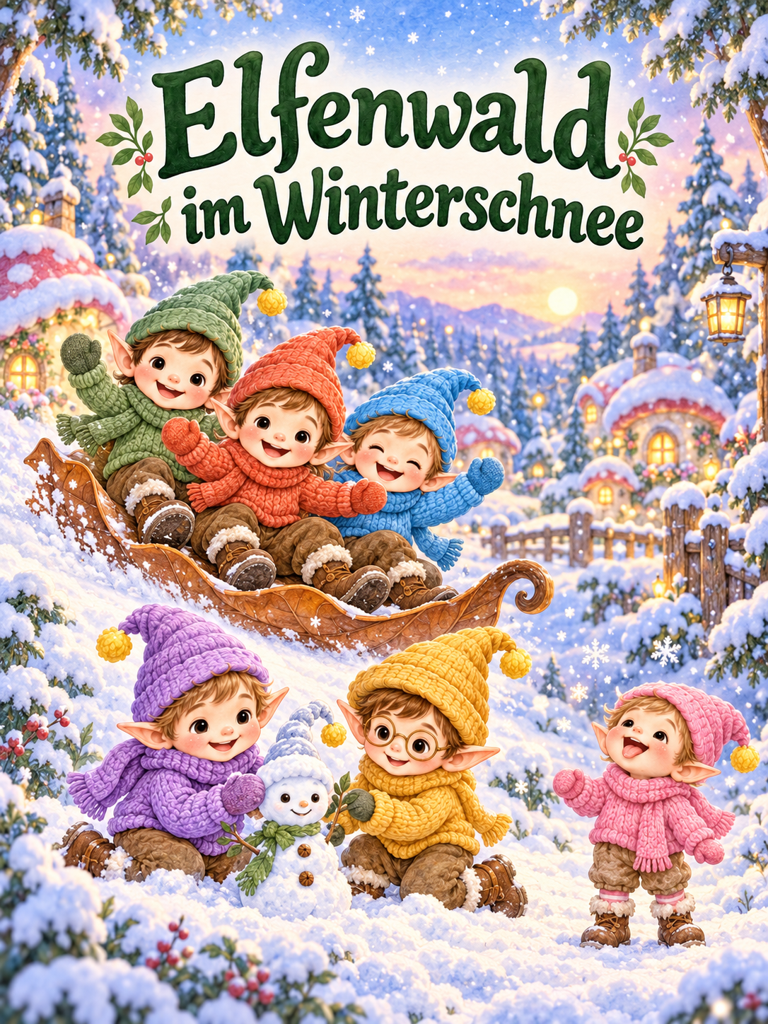 Cover: Elfenwald im Winterschnee